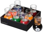 Cyrax Set 9 pahare de shot Cyrax, 17 x 17 x 10 cm multicolor (125435) Pahar