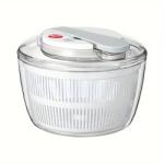 Cyrax Uscator Manual pentru Salata si Verdeturi, Cyrax, Plastic, 16x15x21 cm, Capacitate 3L, Alb (132443)