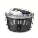 Cyrax Uscator Manual pentru Salata si Verdeturi, Cyrax, Plastic, 16x15x21 cm, Capacitate 3L, Negru (132442)