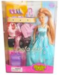  Papusa Defa Lucy cu bagaj, haine si accesorii, 8012 (VIC8012) Papusa