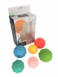 Lorelli Set 6 mingi senzoriale penru bebelusi, multicolor, 6 luni+, multicolor (1019150)