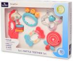 Lorelli Set 5 jucarii zornaitoare, diverse forme, 0 luni+, multicolor (1021075)