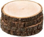 Secret De Gourmet Set 4 suporti cani si pahare, Bark, lemn, 10 x 1.3 cm