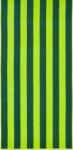 Cawö Prosop de plajă Tropical cu dungă 80 x 180 cm verde și portocaliu (5577 80/180 44) Prosop
