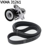 SKF Set curea transmisie cu caneluri SKF VKMA 31261 (VKMA 31261) - automobilus