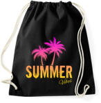 printfashion Nyári hangulat - Sportzsák, Tornazsák - Fekete (17512041)
