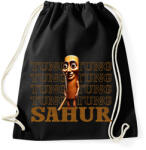 printfashion Tung tung tung sahur - Sportzsák, Tornazsák - Fekete (17435077)