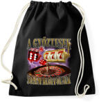 printfashion A győztesek sosem blöffölnek - Sportzsák, Tornazsák - Fekete (17522739)