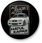 printfashion Az igazi autó hátul kapar - Kitűző, hűtőmágnes - Fekete (17489943)