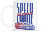 printfashion speed is not a crime - Bögre - Fehér (17527523)