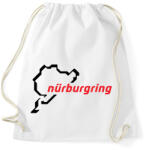 printfashion Nürburgring fekete - Sportzsák, Tornazsák - Fehér (17496386)