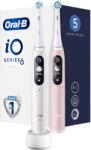 Oral-B Oral-B iO Series 6 Duopack white/pink Periuta de dinti electrica