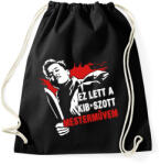 printfashion Ez lett a kib*aszott mesterművem - Sportzsák, Tornazsák - Fekete (17499987)