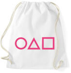 printfashion HD Squid Game Play - Sportzsák, Tornazsák - Fehér (17524538)