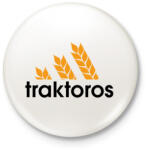 printfashion Traktoros márkaparódia - Kitűző, hűtőmágnes - Fehér (17516396)