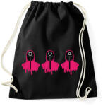 printfashion Squid Game - Sportzsák, Tornazsák - Fekete (17526140)