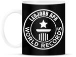 printfashion legjobb apa világrekord - Bögre - Fekete (17505222)