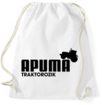 printfashion Apuma traktorozik - Sportzsák, Tornazsák - Fehér (17516540)