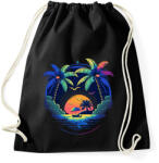 printfashion Nyári hangulat - Sportzsák, Tornazsák - Fekete (17502687)