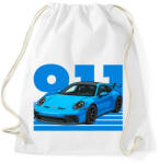 printfashion Porsche 911 - Sportzsák, Tornazsák - Fehér (17493236)