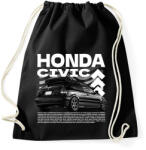 printfashion Honda civic - Sportzsák, Tornazsák - Fekete (17492337)