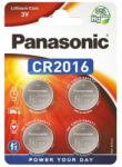 Panasonic Elem lítium Panasonic CR2016 3V 4db bliszter (B1532)