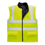 Portwest S469 Hi-Vis kifordítható mellény sárga színben (S469YERXS)