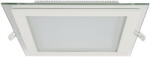 ELMARK Led Panel Üveg Szögletes 18W 2700K (99LED645)