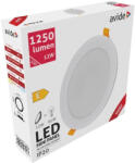 Avide Led Beépíthető Kerek Mennyezeti Lámpa Műanyag 12W Ww 3000K (ACRPWW-R-12W-PC)