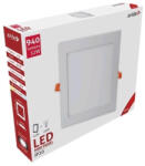 Avide Led Beépíthető Négyzetes Mennyezeti Lámpa Alu 12W Ww 3000K (ACRPWW-S-12W-ALU) - lumtech
