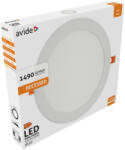 Avide Led Beépíthető Kerek Mennyezeti Lámpa Alu 18W Nw 4000K (ACRPNW-R-18W-ALU)