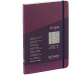 Fedrigoni Ecoqua Plus A5 Négyzetrácsos Notesz - 80 Lapos, Lila