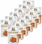 Brit Care Fillets In gravy hearty duck 12x85 g