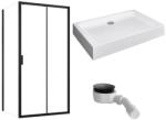 Radaway Alienta DWJ+S 120x90 cm + tray square (202409)
