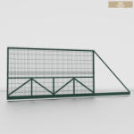 Kapuwebáruház Kft 3D táblás 40x40 Úszókapu váz szett 3m (3d_40x40_3m_zold)