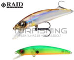 Raid Japan RAID LEVEL MINNOW QUICK72 72mm 5.2gr 018 Sukeru Lime Chart (RAID28806) - turfishing
