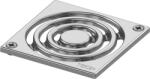 TECE Grila De Design Tecedrainpoint S, Otel Inoxidabil, 100 Mm, Fixare Cu Surub (3665000)