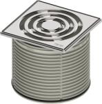TECE Inaltator Cu Grila Tecedrainpoint S Otel Inox, 100 Mm, Cu Grila De Design (3660002)
