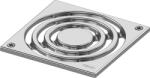 TECE Grila De Design Tecedrainpoint S, Otel Inoxidabil, 150 Mm, Fixare Cu Surub (3665001)