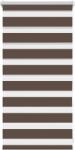 vidaXL Zebra roló vidaXL, 37 x 100 cm-es Kávé 240185 (240185)