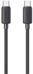 USAMS ky adatkábel, type-c - type-c, 60w, gyorstöltő, 100cm, fekete (SJ691USB01)