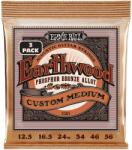 Ernie Ball 3543 Earthwood Custom Medium Phosphor Bronze 3-Pack