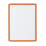 Durable Bemutatótábla panel, A4, 5 db/csomag, Sherpa narancs (560609) (560609) - aqua