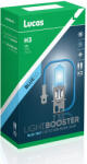 Lucas LightBooster Blue H3 autóizzó 12V 55W, +50%, 2db/csomag (LLX453BLUX2)