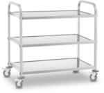 Royal Catering Tálalókocsi - 3 polc - max. 500 kg (RCSW 3)