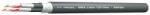 Proel DMXDD Dupla 120Ohm DMX jelkábel, árnyékolt, 2db 2x0, 25mm, fekete (100m-es bund) (DMXDD)