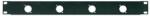 Proel RK4N Rack panel 4 XLR/SPEAKON hely, fekete, fém (RK4N)