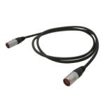 Proel CAT5SLU2 Cat5e S/FTP, 2xHirose TM21DP árnyékolt RJ45+Neutrik NE8MC1 ház, szerelt PUR kábel, 2m (CAT5SLU2)