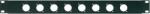 Proel RK8N Rack panel 8 XLR/SPEAKON hely, fekete, fém (RK8N)