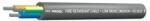 Proel HPC3025FG Erõsáramú kábel 3x2, 5mm lángálló, PVC, fekete (HPC3025FG)